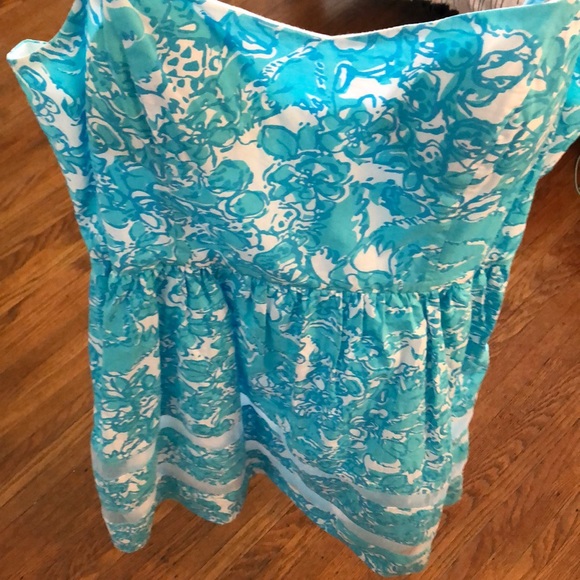 Blue Lilly Pulitzer Dress - Picture 4 of 4